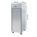 Armoire réfrigérée ou de congélation 737L  pâtissière